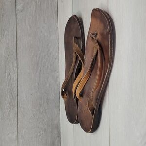 Cydwoq Vintage Womens Leather Bohemian Sandals shoes sz 41/11